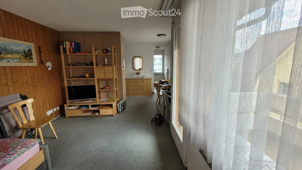 Central 1.5-room apartment with balcony
