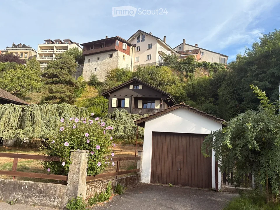 Prächtiges Chalet mit sehr großem Garten, nahe bei allem