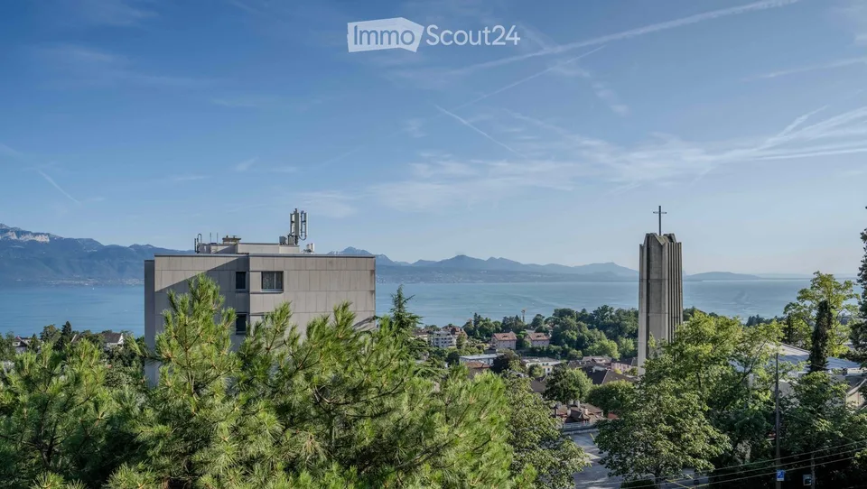 Charmant appartement en attique de 4.5 pièces à Lausanne – Avenue du Léman