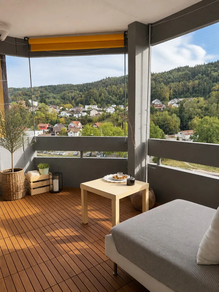 Appartement 4.5 pièces avec grande terrasse sur le toit et vue panoramique