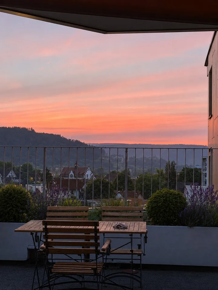 Appartement 4.5 pièces avec grande terrasse sur le toit et vue panoramique