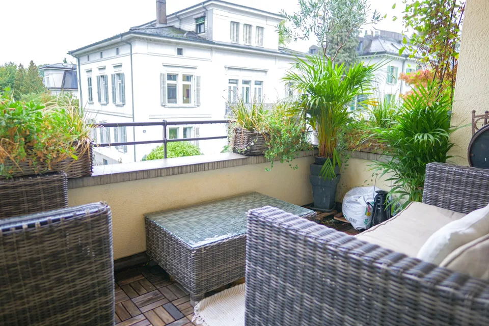 Wohnung bis 31.7.29 unmöbliert (3 Zimmer + Balkon)