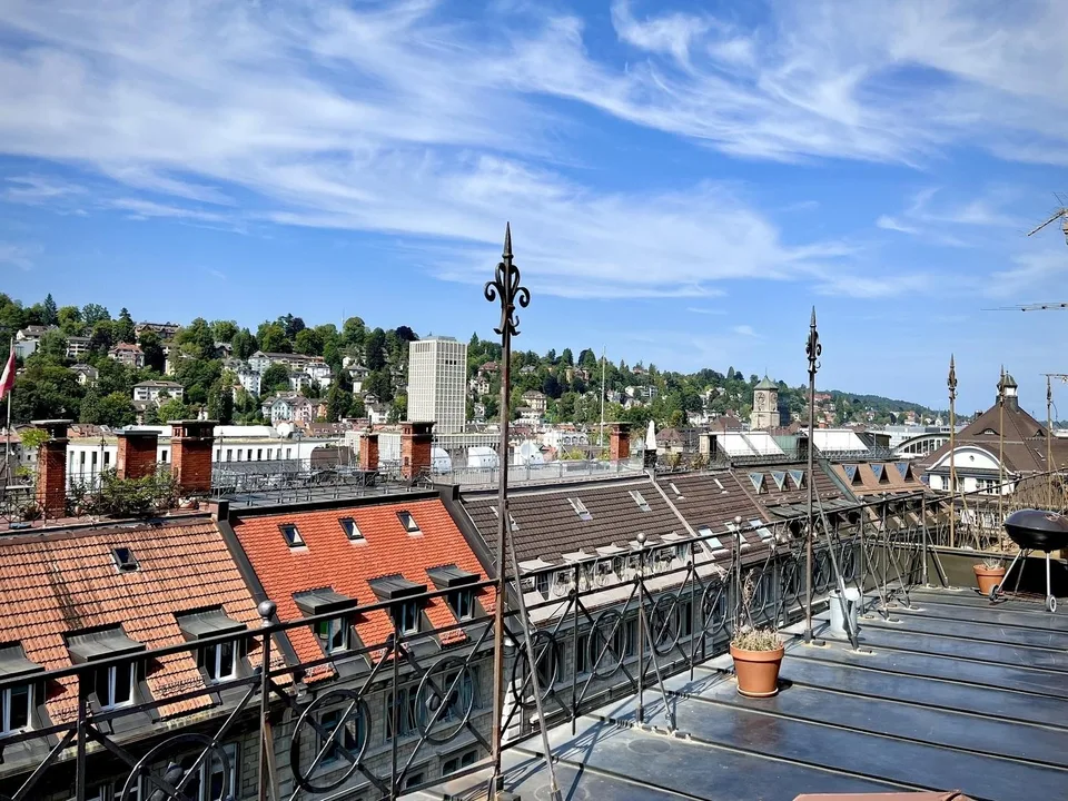 Zentrale 3-Zimmer Wohnung, 85 m², in St. Gallen, möbliert, charmant und stilvoll
