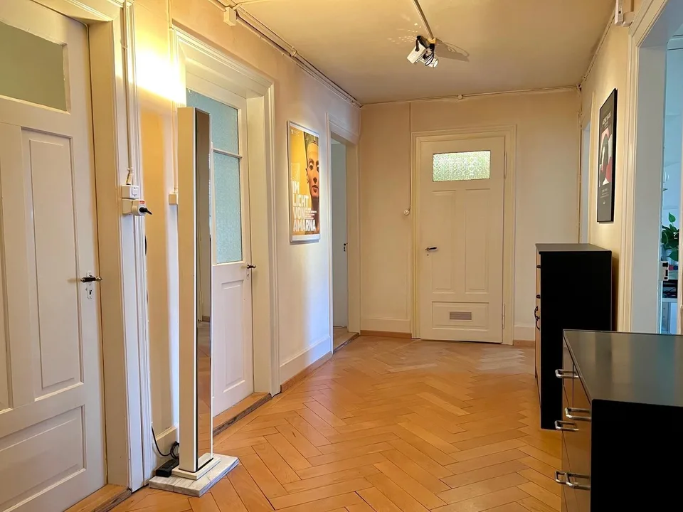 Zentrale 3-Zimmer Wohnung, 85 m², in St. Gallen, möbliert, charmant und stilvoll
