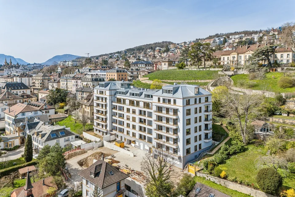 Superbe emplacement, 2.5 pces moderne au 3ème étage