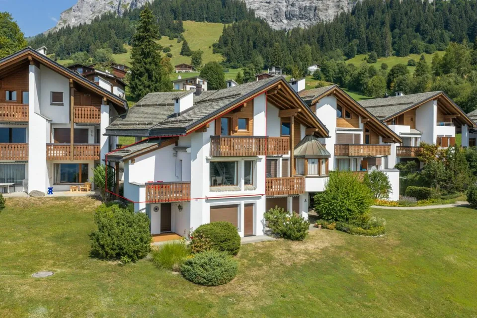 4 Zimmerwohnung mit top Aussicht im malerischen Fidaz