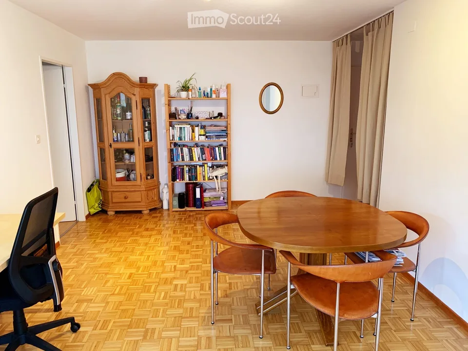 Appartement lumineux et abordable de 3 pièces avec balcon dans un quartier calme – près de Silberturm