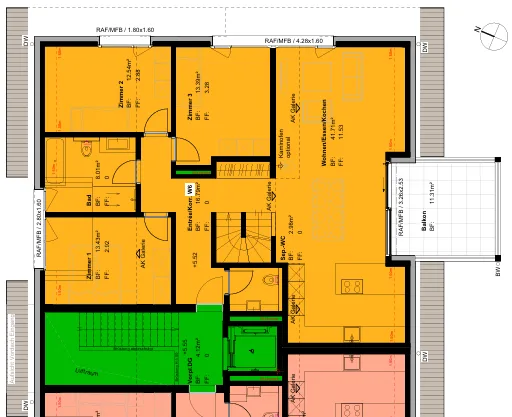 Erstvermietung - traumhafte 5.5-Zimmer-Maisonette-Wohnung im Neubau in Hettiswil b. Hindelbank