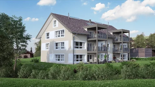 Erstvermietung - traumhafte 5.5-Zimmer-Maisonette-Wohnung im Neubau in Hettiswil b. Hindelbank
