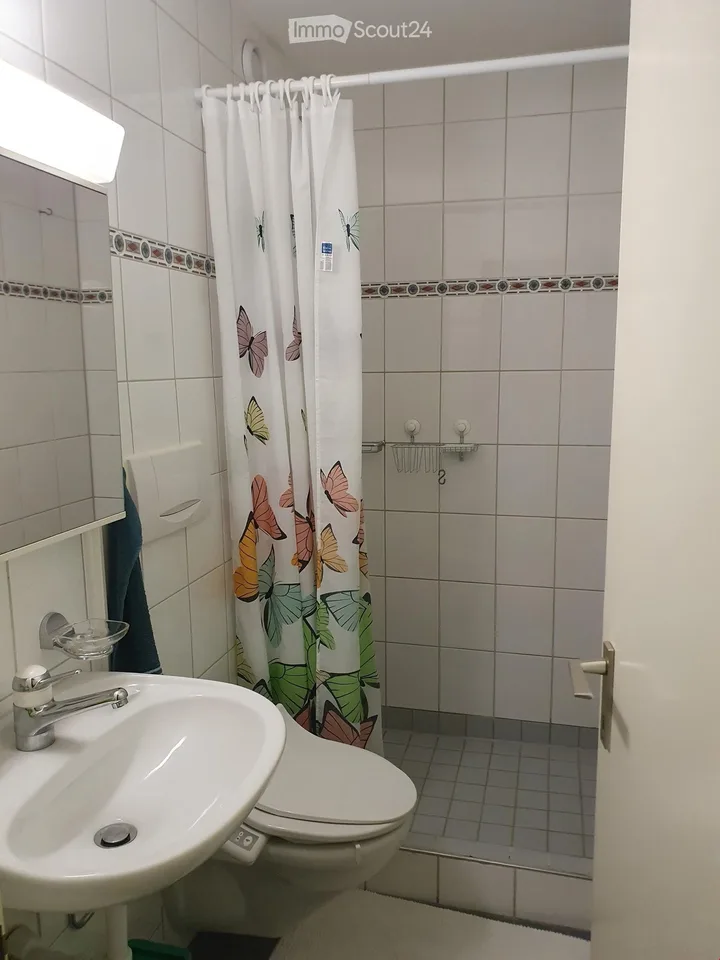 Möbliertes 1-Zimmer-Apartment im 10. Stock mit schöner Aussicht in Rheinfelden