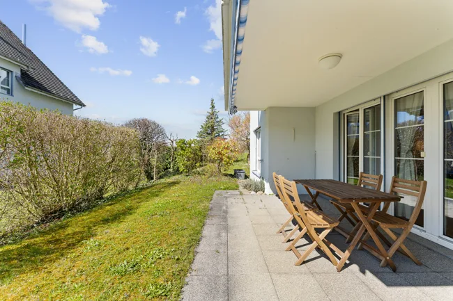 Gemütlich, gepflegt, ruhig  mit 45m2 Garten