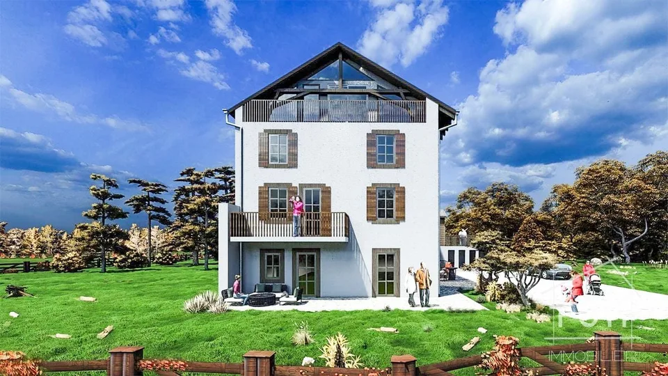 Appartement de 4 pièces avec terrasse et jardin privatif - Brent