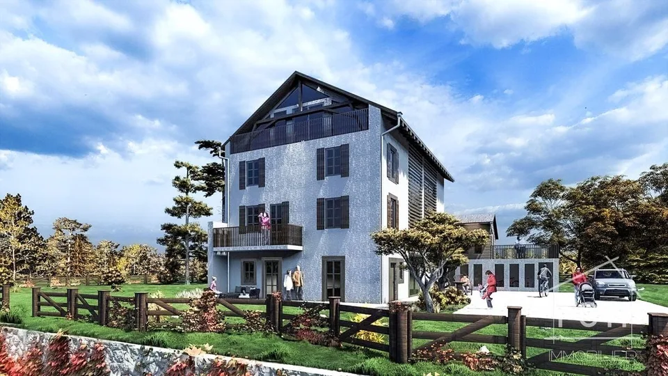 Appartement de 4 pièces avec terrasse et jardin privatif - Brent