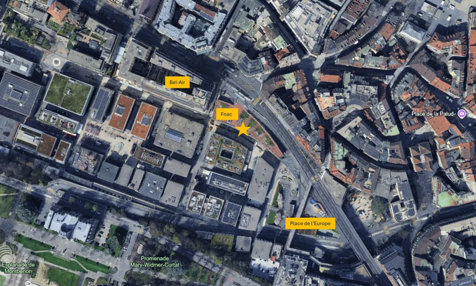 Surface commerciale de 144m2 au coeur de Lausanne