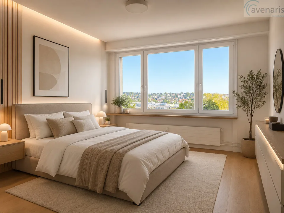 Gepflegte Wohnung mit traumhaftem Ausblick und hohem Wohnkomfort