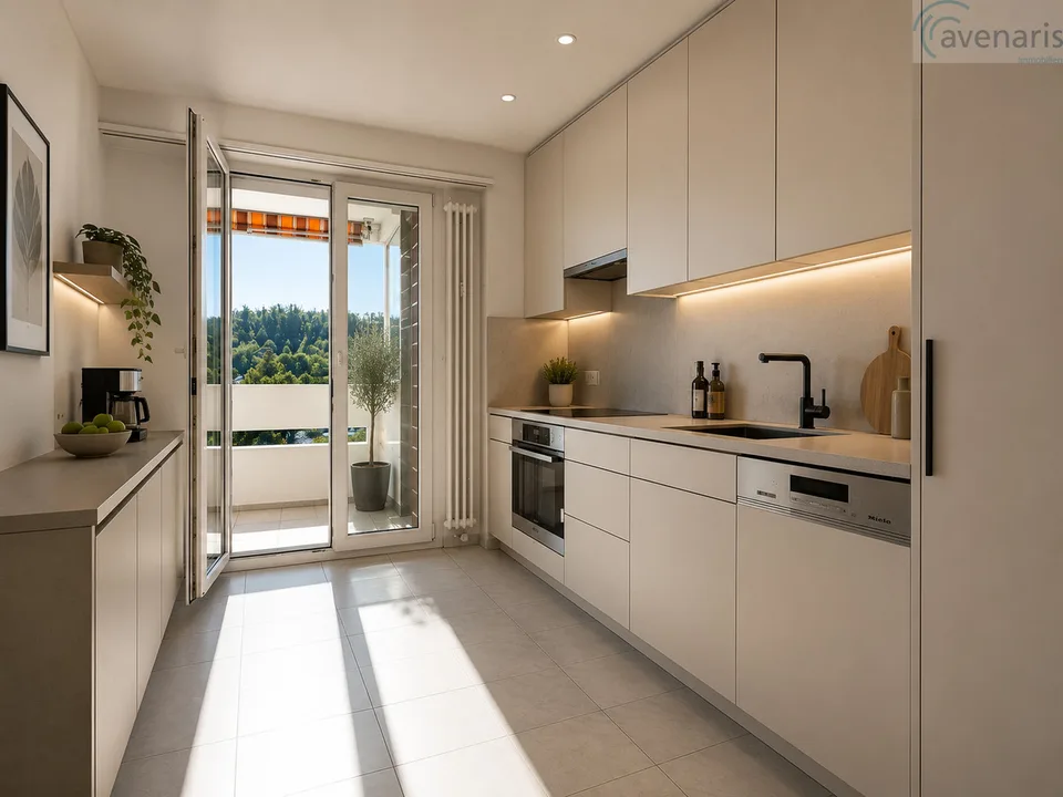 Gepflegte Wohnung mit traumhaftem Ausblick und hohem Wohnkomfort