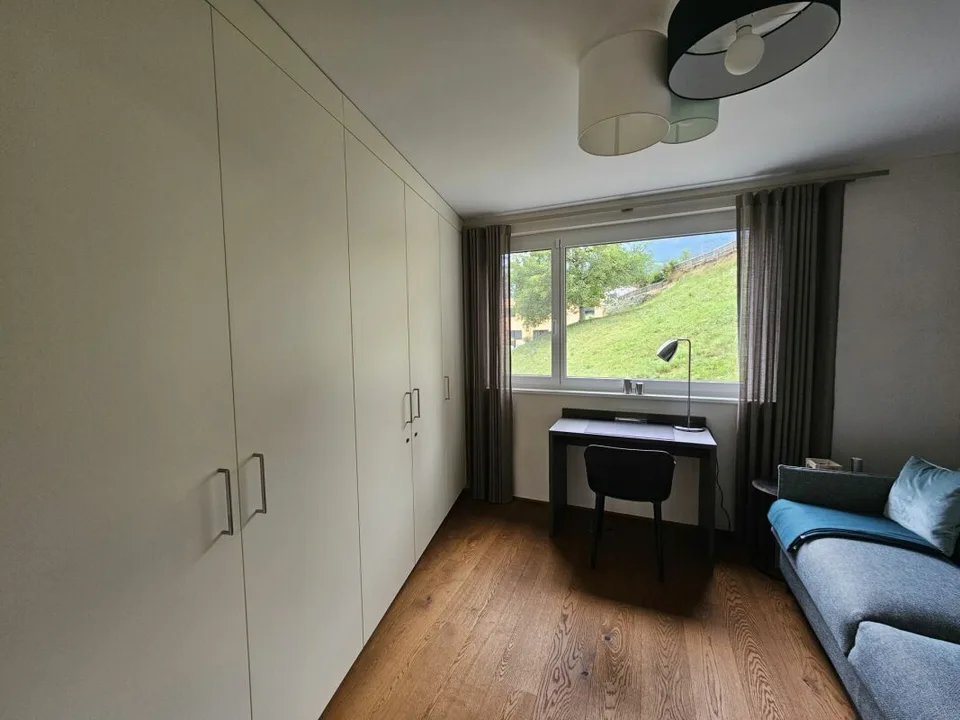 Originelle exklusive Terrassenwohnung in einer attraktiven Wohnlage in Sils i.D.