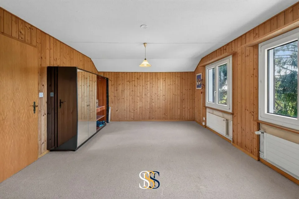 Charming single-family house with a far-reaching view and large garden