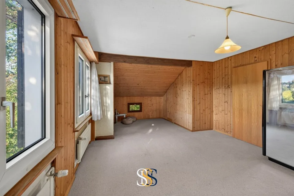 Charming single-family house with a far-reaching view and large garden