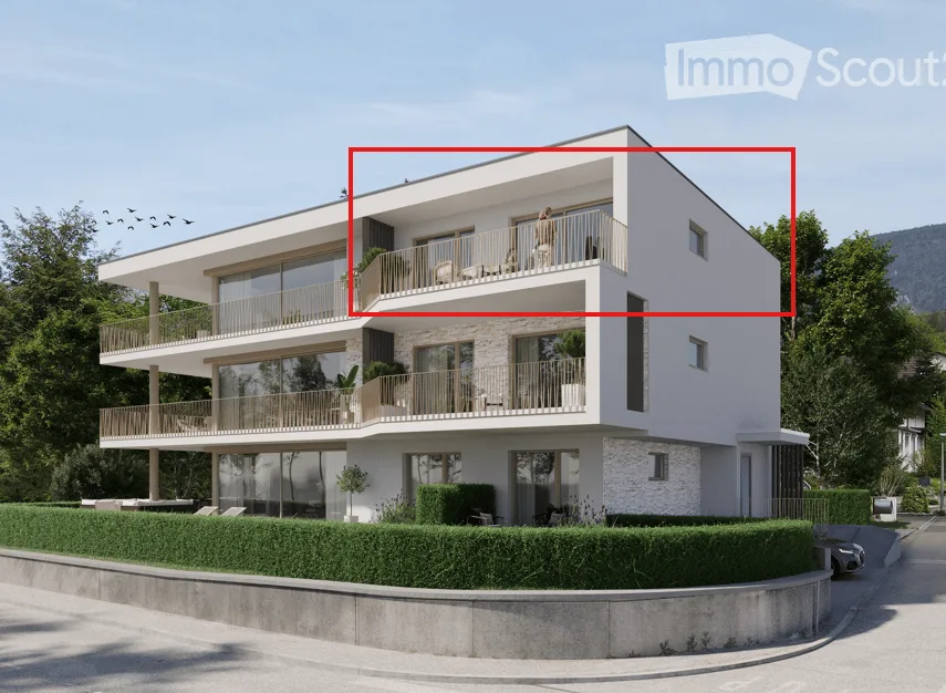 Moderne 2.5-Zimmer-Neubauwohnung mit Balkon in Bellach