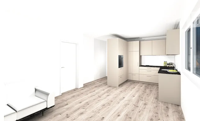 Appartement moderne de 2,5 pièces avec balcon à Bellach