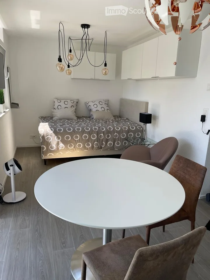 Schönes, neu möbliertes Studio in Epalinges