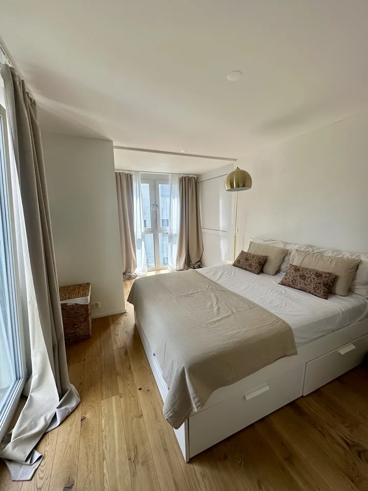 Furnished 2.5-room apartment in a quiet location in Zurich Oerlikon for subletting