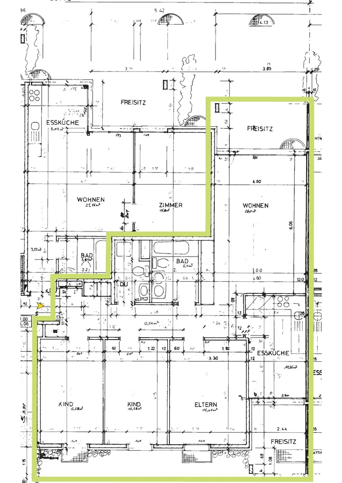 Centre-ville - beau 4.5 pièces avec espace de séjour