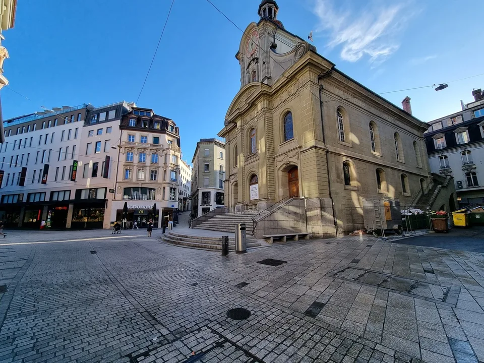 Idéalement située, en plein coeur du centre-ville de Lausanne