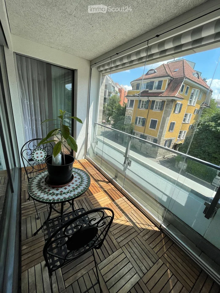 Modern apartment in the central Neuwiesen quarter