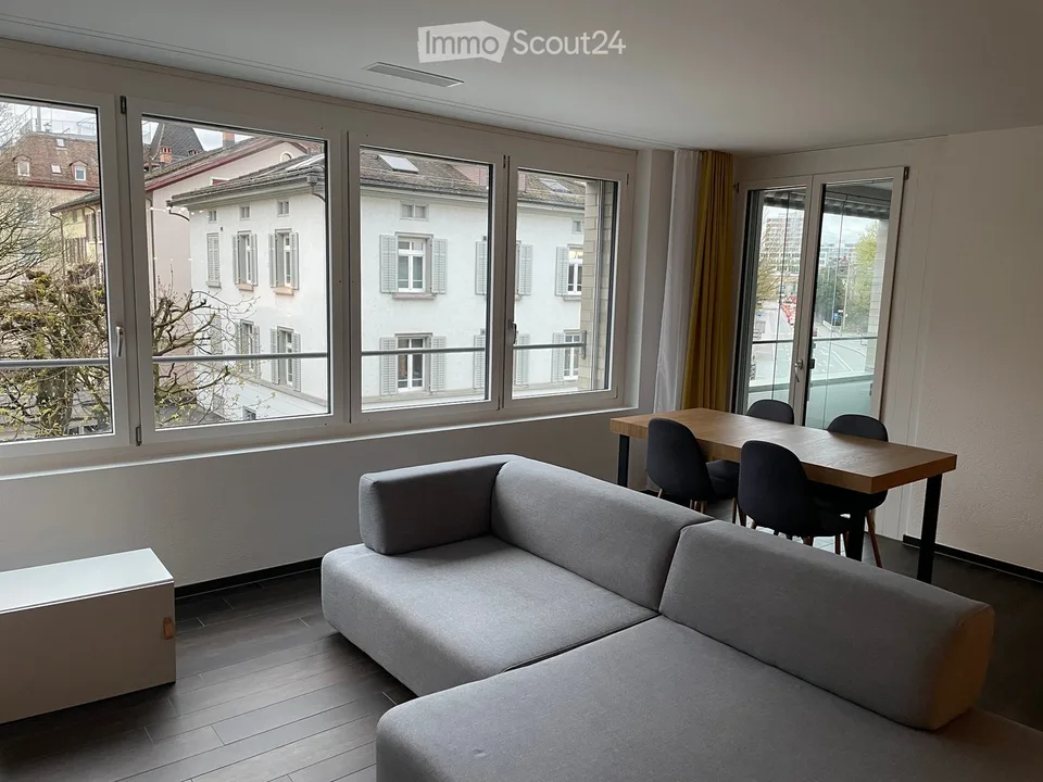 Modern apartment in the central Neuwiesen quarter
