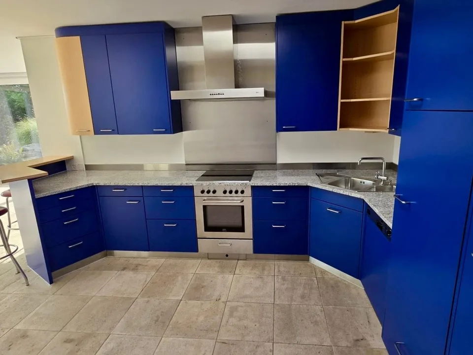 85 m² dream home - idyllic 2.5-room garden apartment with pond