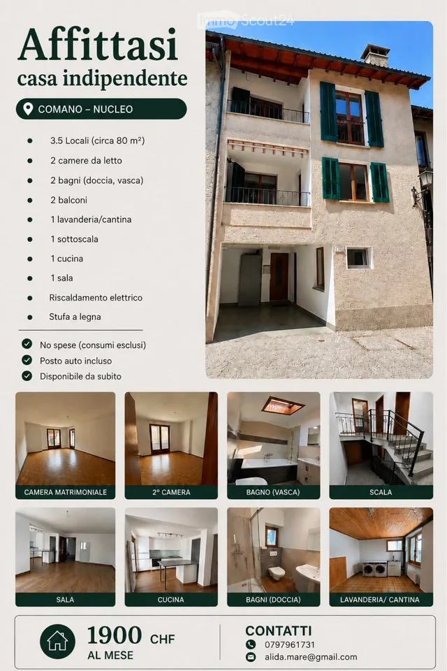 Affittasi casa