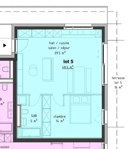 Schönes neues 2-Zimmer-Apartment mit Seeblick
