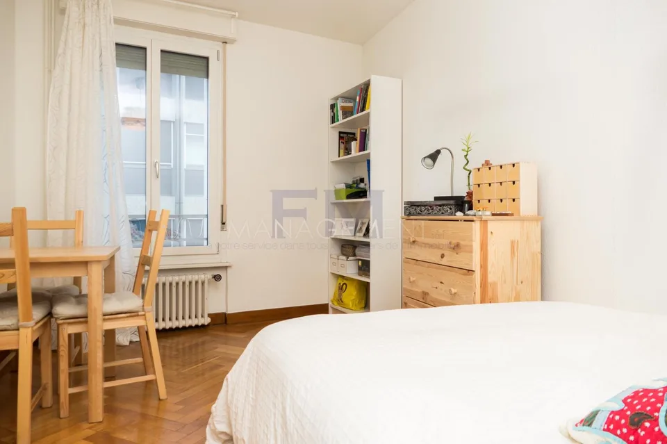Stadtzentrum, Rue Glacis-de-Rive, 1,5 Zimmer im 3. Stock
