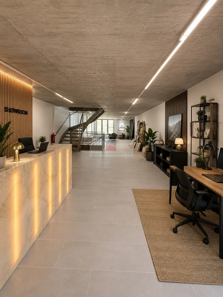 BOX / INDUSTRIAL AND COMMERCIAL PREMISES FOR RENT - VALLORBE
