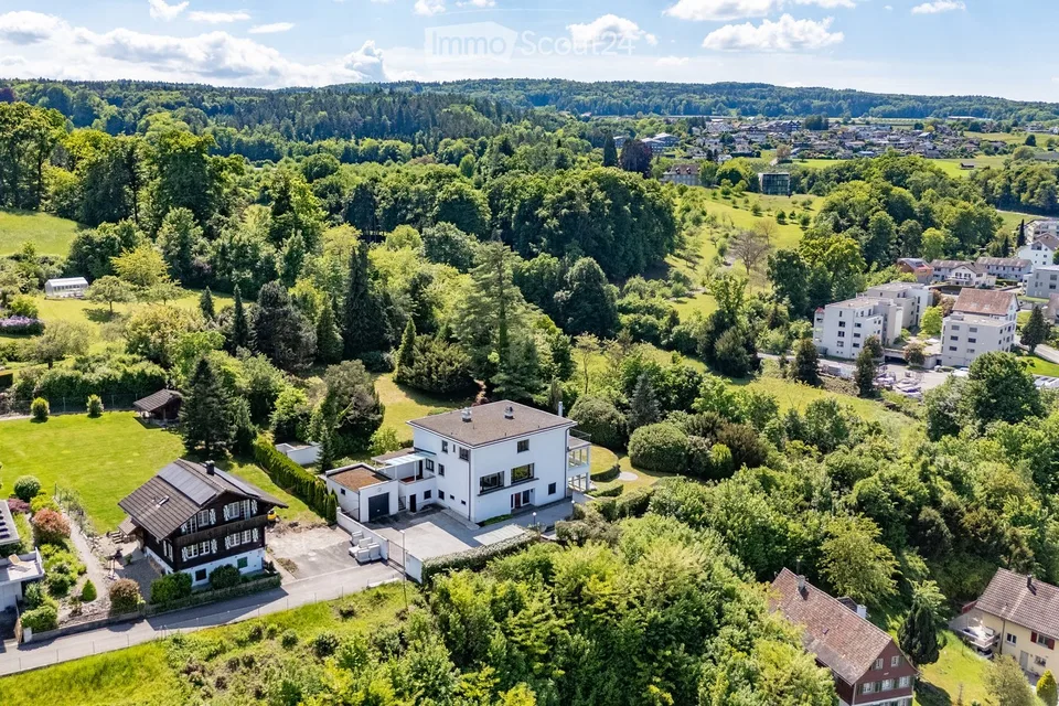 Dreamlike estate with lake panorama and absolute privacy