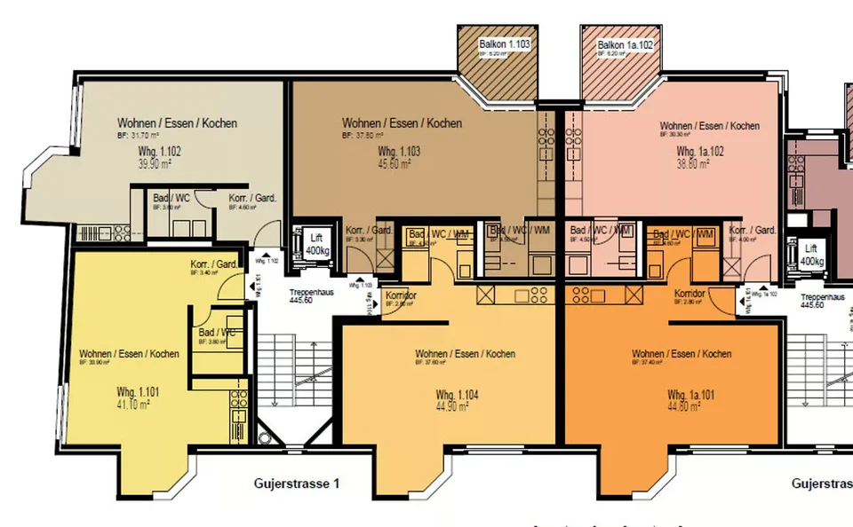 Modern 1.5-room apartment for rent in Zurich-Oerlikon
