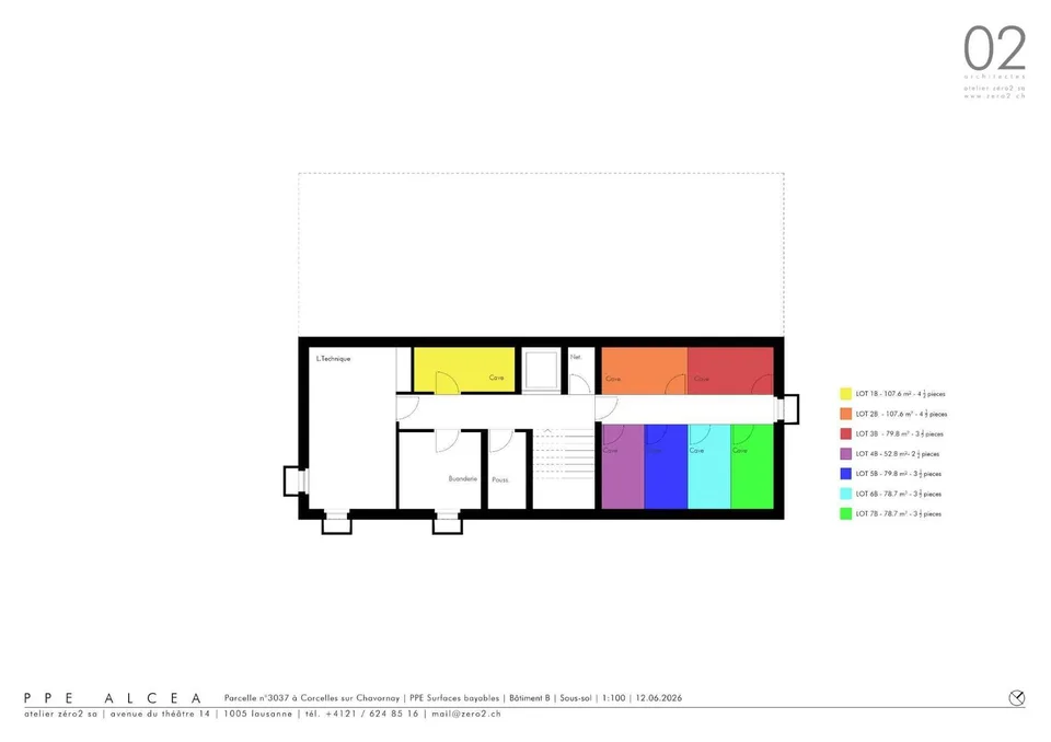 Wohnung mit 4.5 Zimmern, Terrasse und großem Garten