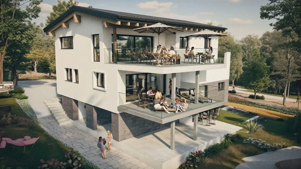 Appartement 4.5 pièces avec terrasse et jardin – Projet de transformation à Savièse