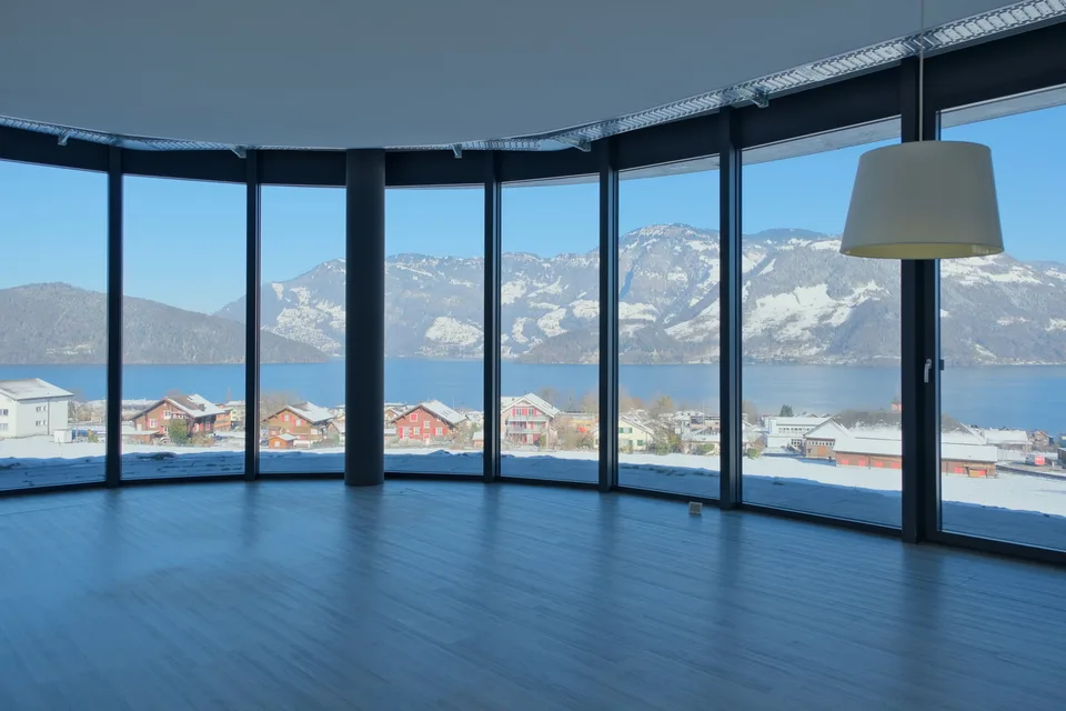 Bâtiment de bureaux design avec appartement en attique exclusif - SPA et vue imprenable