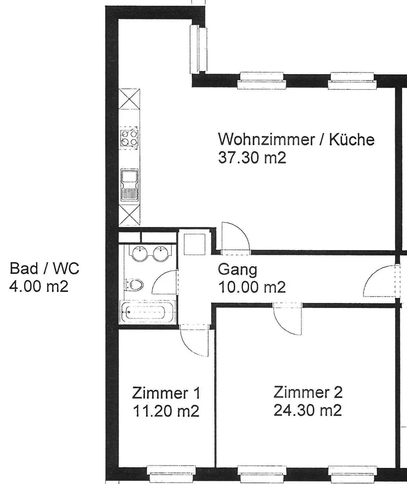 attraktive, grosszügige 3.5 - Zimmerwohnung nähe Bahnhof SBB