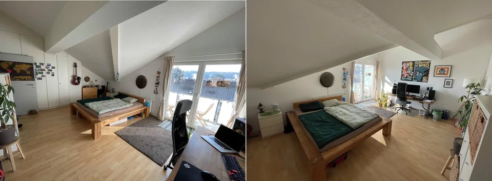 Spacious 4.5-room apartment with balcony and beautiful view in Allschwil
