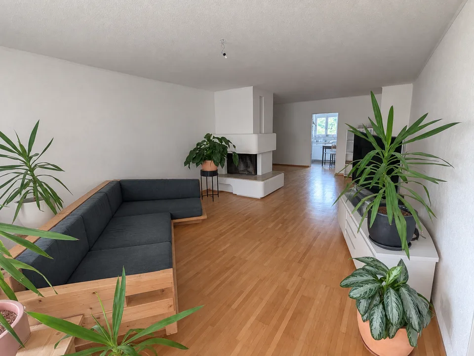 Appartement spacieux 4 pièces avec cheminée