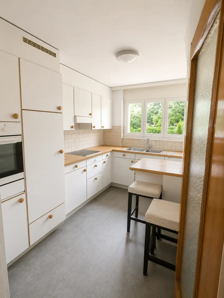 Appartement spacieux 4 pièces avec cheminée