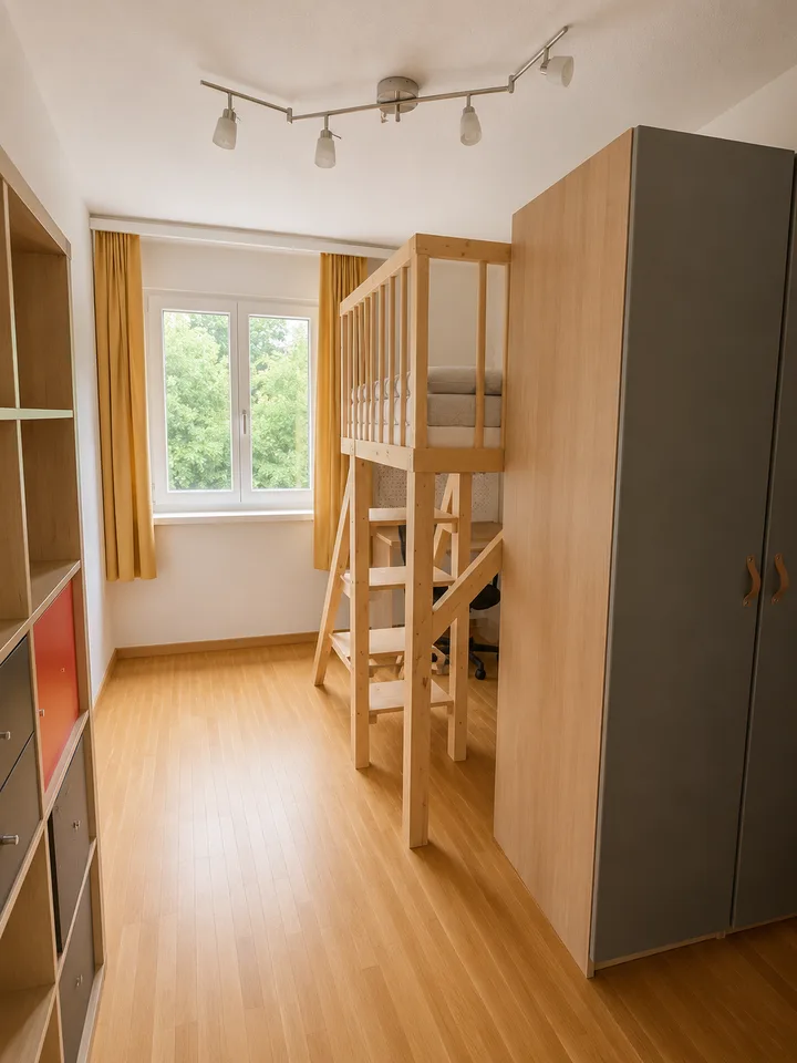 Appartement spacieux 4 pièces avec cheminée