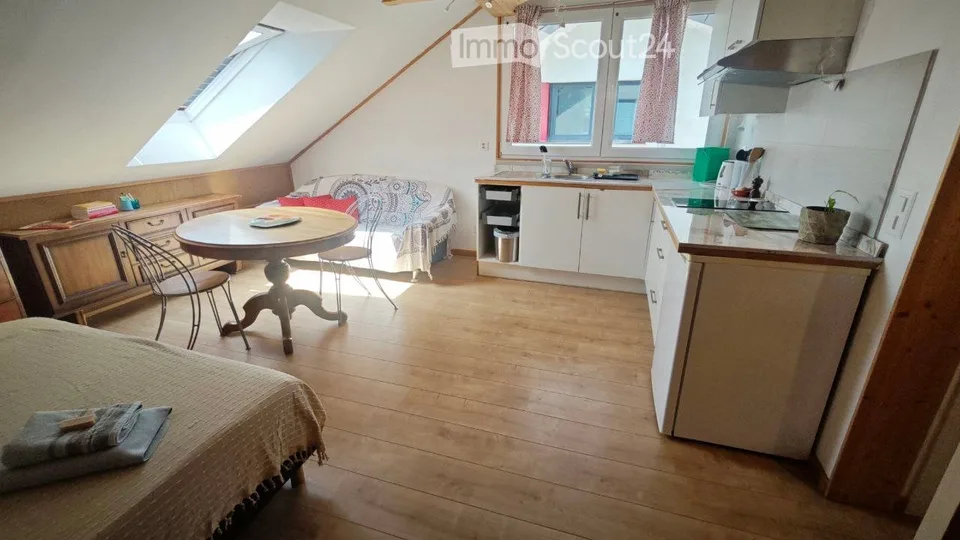 Studio mit Mezzanine in ökologischer Genossenschaft