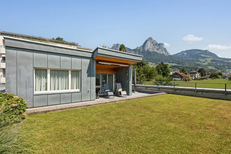 Exclusive living with a magnificent rooftop terrace