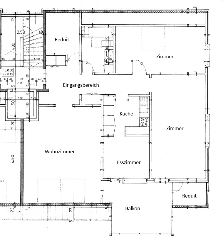 Spacious, bright apartment in a well-maintained building
