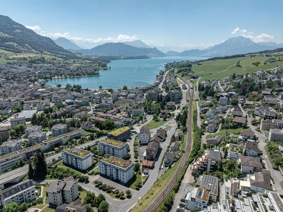 A loge seat above Lake Lucerne